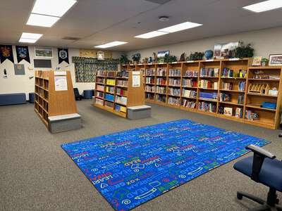 Ethan Allen Elementary School Library in Fountain Valley