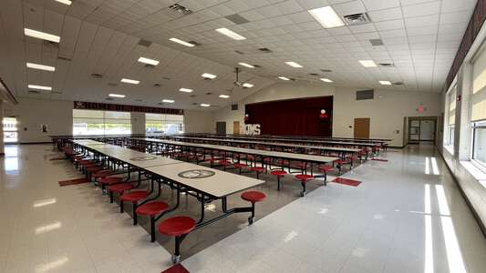 North Johnston Middle School Cafetorium in Micro