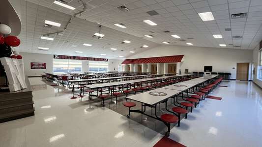 North Johnston Middle School Cafetorium in Micro