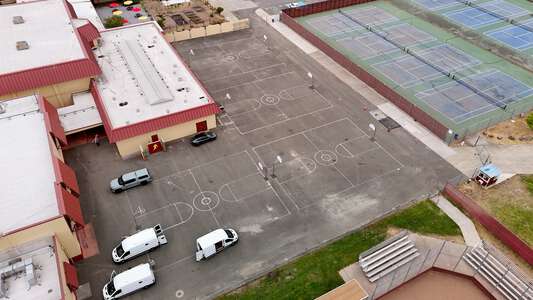 Piner High School Outdoor Basketball Courts in Santa Rosa 2