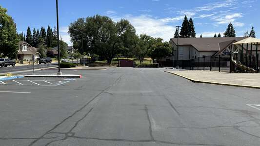Sargeant Elementary School Parking Lot in Roseville