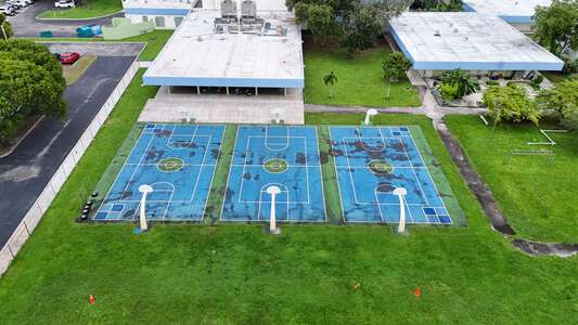 Joella Good Elementary School Outdoor Basketball Courts in Hialeah