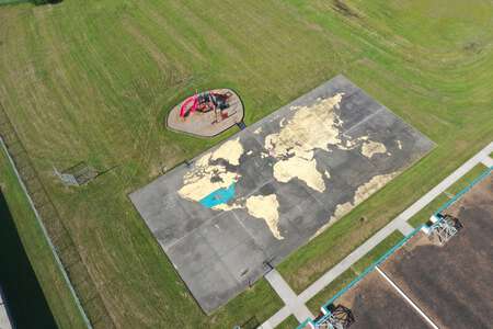 Hill Elementary School Blacktop in Houston