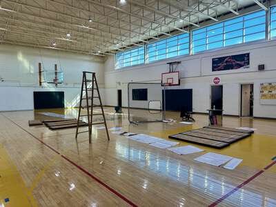 Frederick Douglas Todd Sr Middle School Gym - White in Dallas