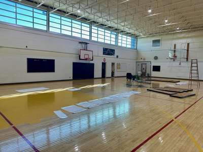 Frederick Douglas Todd Sr Middle School Gym - White in Dallas