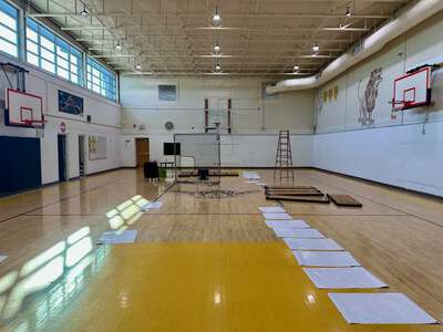 Frederick Douglas Todd Sr Middle School Gym - White in Dallas