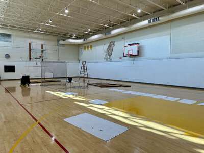 Frederick Douglas Todd Sr Middle School Gym - White in Dallas