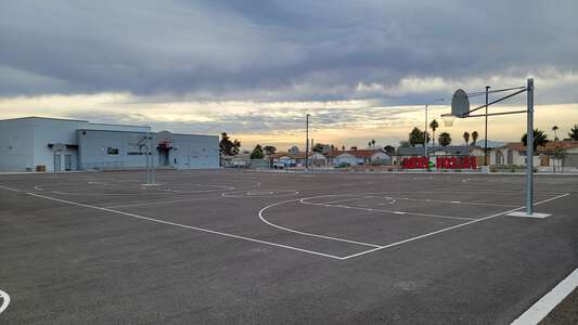 Ferron - William E. Elementary School Outdoor Basketball Courts in Las Vegas