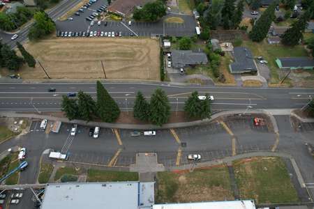 Aloha High School Parking Lot - Side in Beaverton