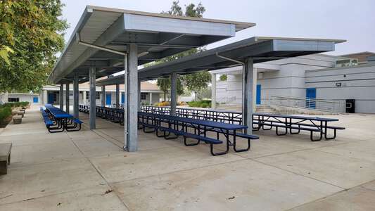 Harvest Valley Elementary School Lunch Area in Menifee