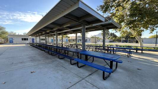 Harvest Valley Elementary School Lunch Area in Menifee