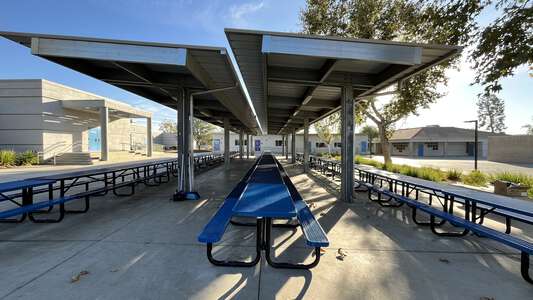 Harvest Valley Elementary School Lunch Area in Menifee