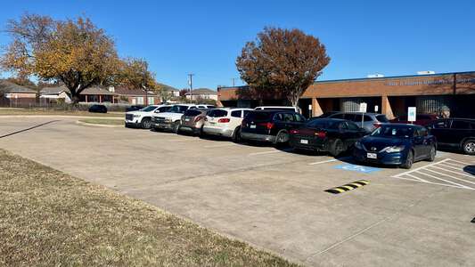 Bill J Elliott Elementary School Parking Lot - Front in Fort Worth