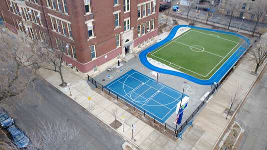 Drummond - Thomas Drummond Elementary School Field - Practice in Chicago