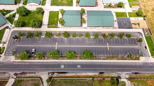 Whitmore Charter High School Parking Lot in Ceres
