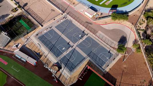 Socorro High School Outdoor Basketball Courts 1 in El Paso 2