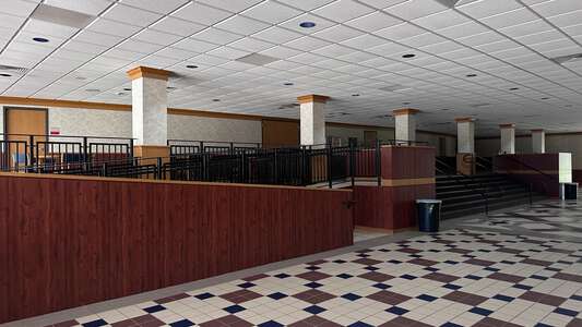 Brazosport High School JMPC Auditorium Lobby in Freeport