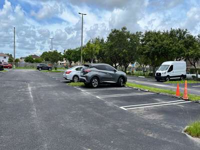 Dr. Edward L. Whigham Elementary School Parking Lot in Cutler Bay