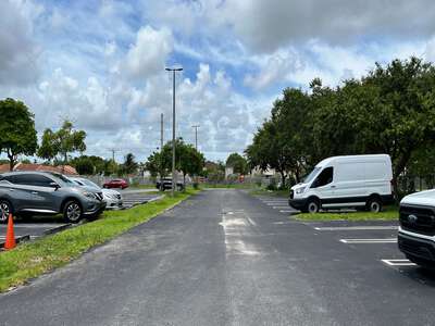 Dr. Edward L. Whigham Elementary School Parking Lot in Cutler Bay
