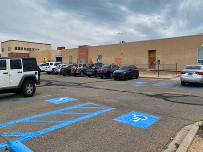 Bel-Air Elementary School Parking Lot in Albuquerque