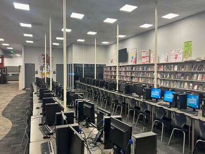 John A. Ferguson Senior High School Library in Miami