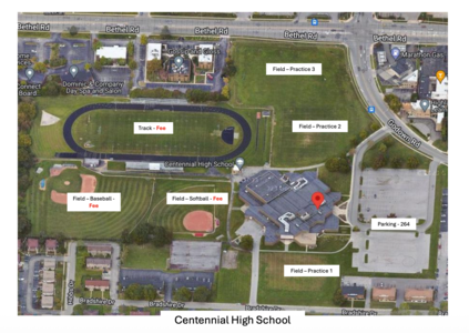 Centennial High School Field - Practice 3 in Columbus 3