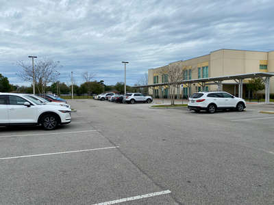 Washington Shores Elementary School Parking Lot in Orlando