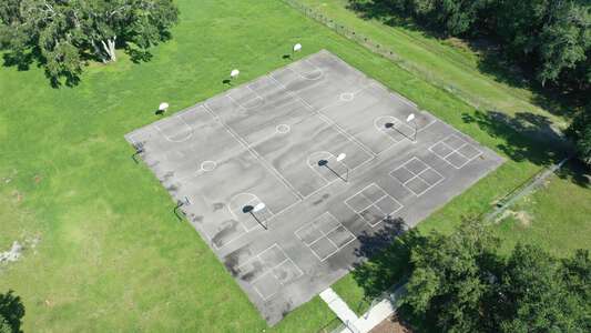 Cotee River Elementary School Outdoor Basketball Courts in New Port Richey