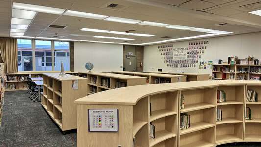 Shasta Elementary School Library in Chico