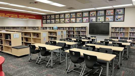 Shasta Elementary School Library in Chico