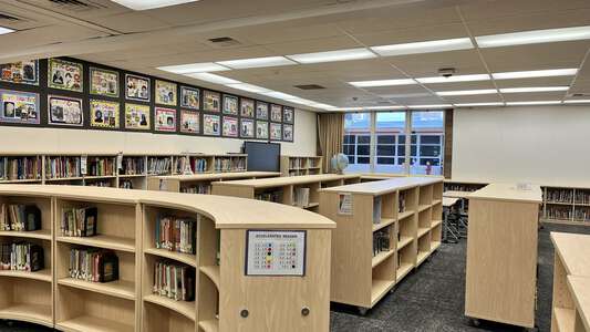 Shasta Elementary School Library in Chico