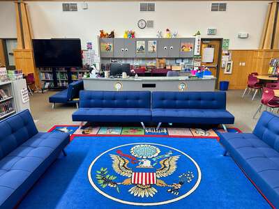 William Harold Kolb Elementary School Media Center in Dublin