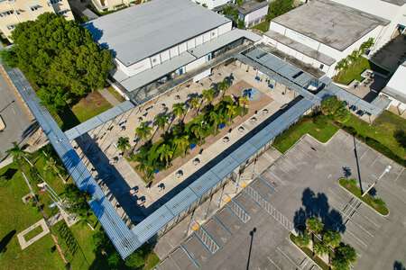 Fort Lauderdale High School Quad in Fort Lauderdale