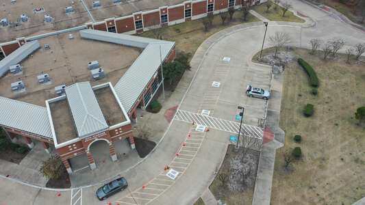 Achziger Elementary School Parking Lot - Visitors in Mesquite