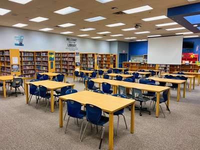Highland Junior High School Library in Mesa