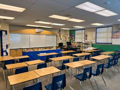 Thomas S. Hart Middle School Classroom Standard in Pleasanton