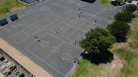 Merle S. Casey  Elementary School Blacktop / Basketball Courts in Rialto 5