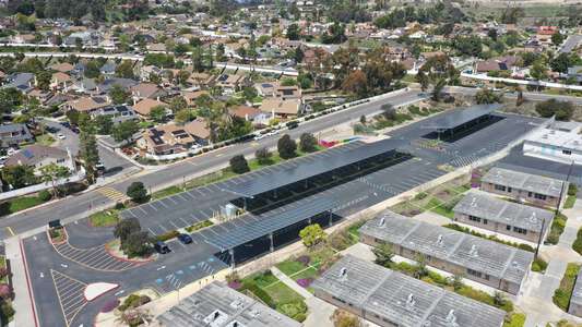 Zamorano Elementary School Parking Lot in San Diego 2