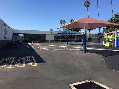 Beryl Heights Elementary School Kinder Lunch Area in Redondo Beach