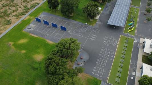 Trapp Elementary School Blacktop / Basketball Courts in Rialto 2
