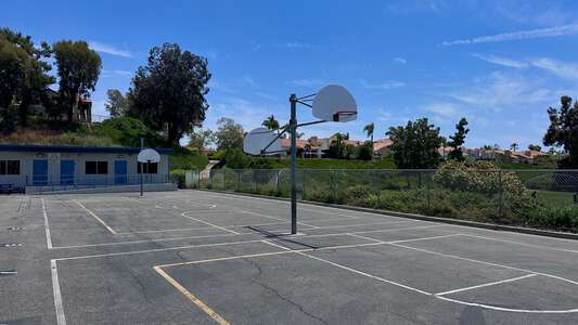 Hidden Hills Elementary School Outdoor Basketball Courts in Laguna Niguel