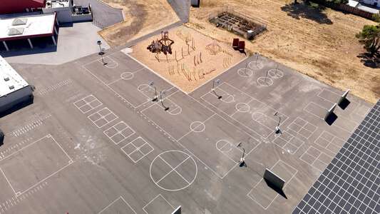 Sinnott Elementary School Outdoor Basketball Courts in Milpitas 1