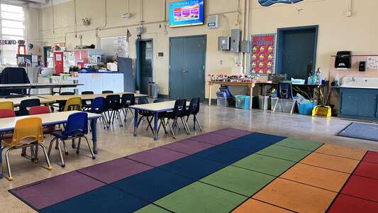 Loma Portal Elementary Cafeteria in San Diego