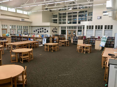 Edna Maguire Elementary School Library in Mill Valley