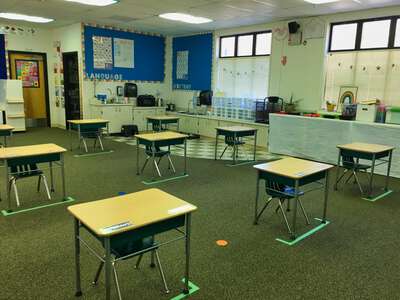 Coleman Elementary School Classroom Standard in San Rafael