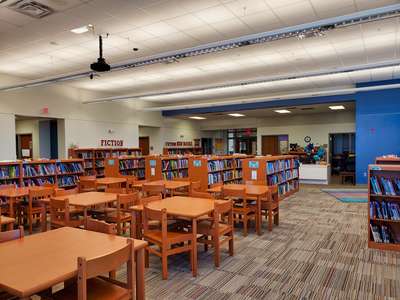Aloma Elementary School Media Center in Winter Park