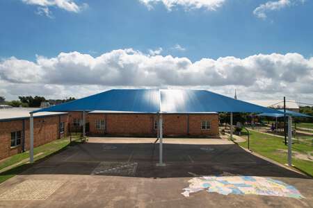Walnut Creek Elementary School Covered Outdoor Basketball Courts in Austin 2