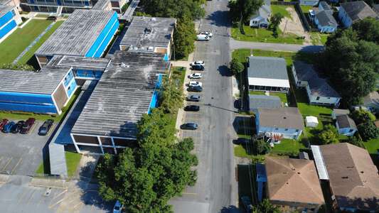 East Jefferson High School Parking Lot - Back in Metairie 2