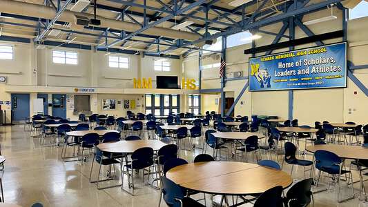 Newark Memorial High Commons in Newark
