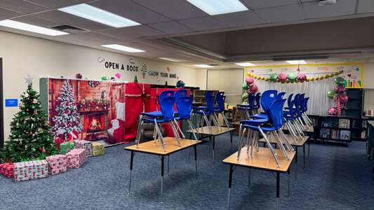 Mary Tsukamoto Elementary School Library in Sacramento